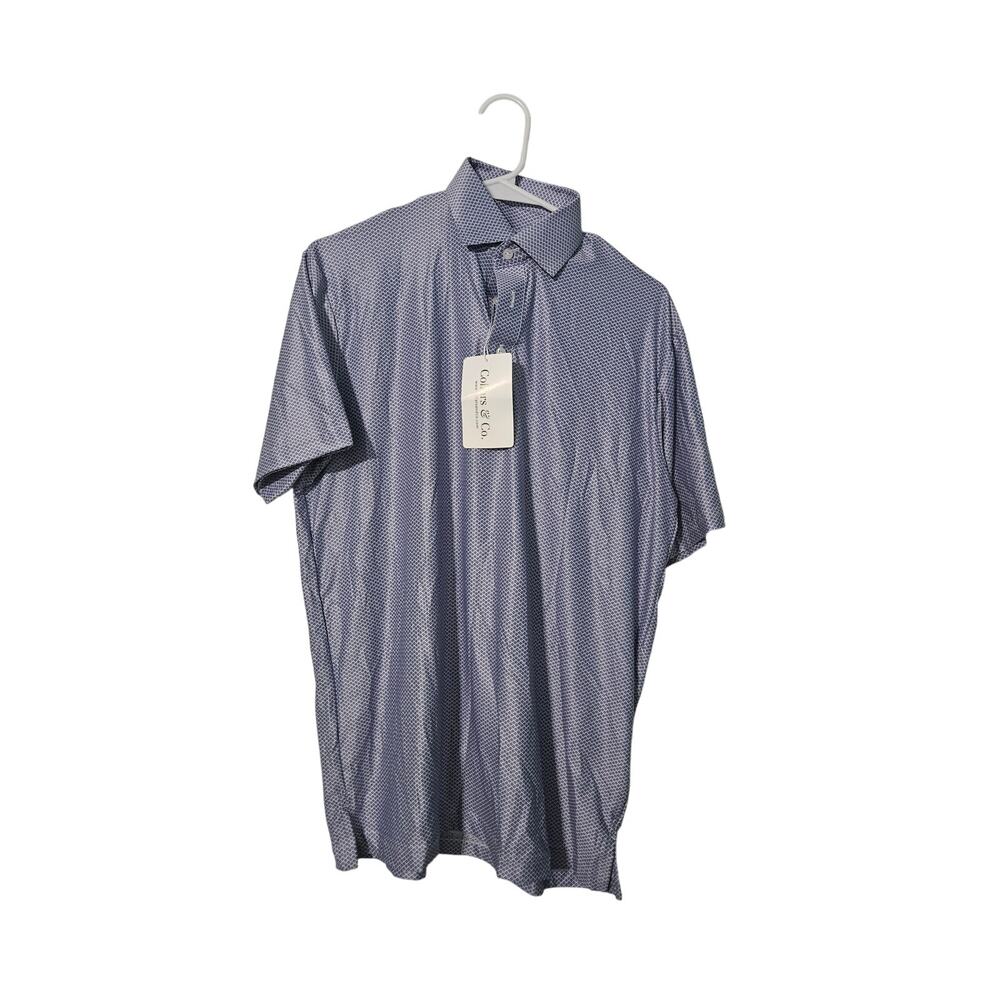 Collars and Co. Featherweight Polo Blue in Small
